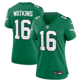 Quez Watkins Philadelphia Eagles Women's Alternate Game Jersey - Kelly Green Jerseys