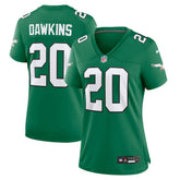 Brian Dawkins Philadelphia Eagles Women's Alternate Game Jersey - Kelly Green Jerseys