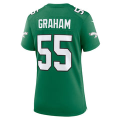 Brandon Graham Philadelphia Eagles Women's Alternate Game Jersey - Kelly Green Jerseys
