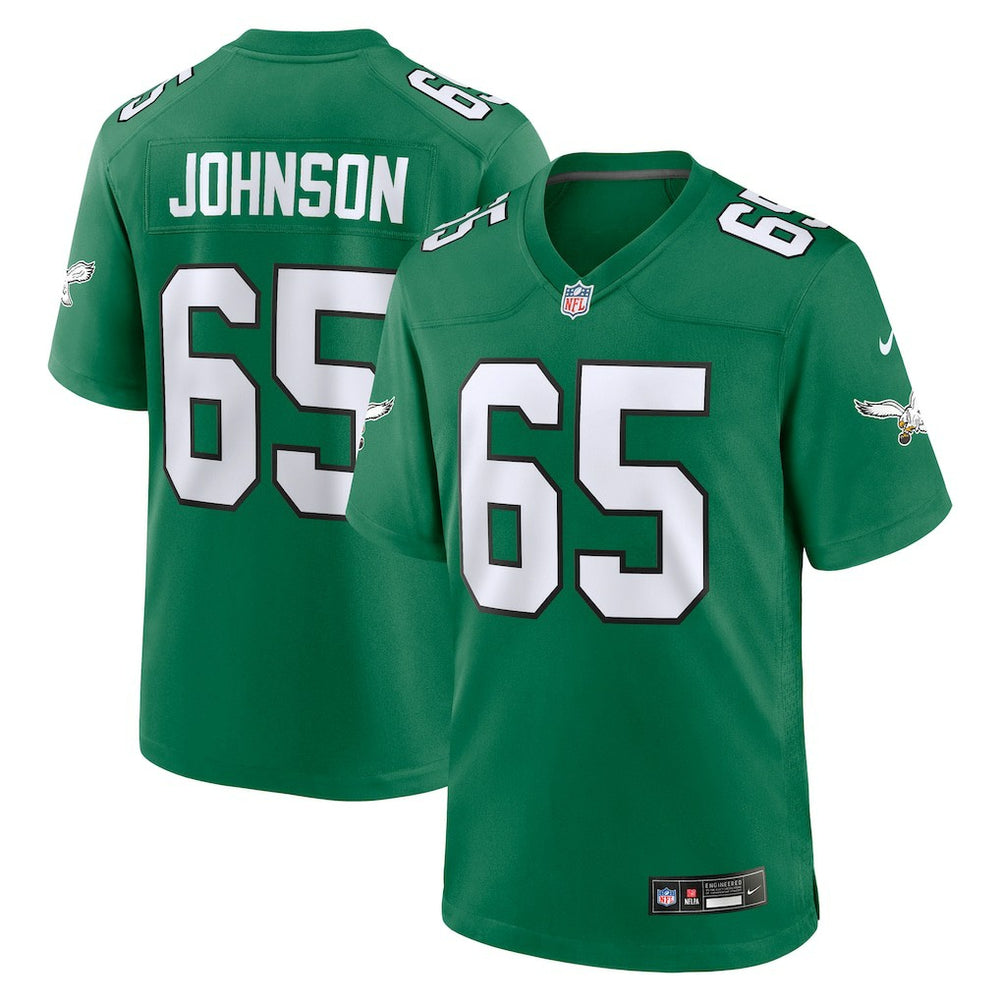 Lane Johnson Philadelphia Eagles Alternate Game Jersey - Kelly Green Jerseys