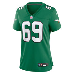 Landon Dickerson Philadelphia Eagles Women's Alternate Game Jersey - Kelly Green Jerseys