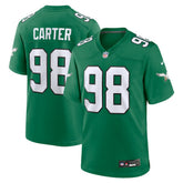 Jalen Carter Philadelphia Eagles Alternate Game Jersey - Kelly Green Jerseys