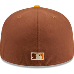 Atlanta Braves New Era Tiramisu 59FIFTY Fitted Hat - Brown Hats