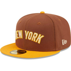 New York Yankees New Era Tiramisu 59FIFTY Fitted Hat - Brown Hats