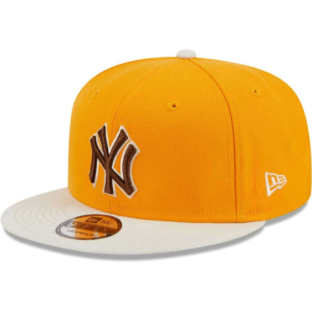 New York Yankees New Era Tiramisu 9FIFTY Snapback Hat - Gold Hats
