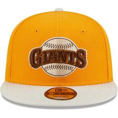 San Francisco Giants New Era Tiramisu 9FIFTY Snapback Hat - Gold Hats