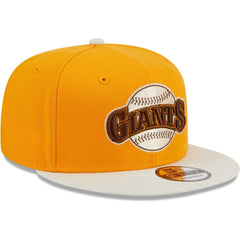 San Francisco Giants New Era Tiramisu 9FIFTY Snapback Hat - Gold Hats