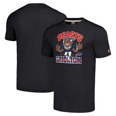 Buffalo Bills Homage Unisex Monsters of the Gridiron Halloween Tri-Blend T-Shirt - Charcoal T-shirts