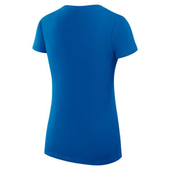 Kansas City Royals G-III 4Her by Carl Banks Women's Super-Slim Fit Lightweight Team Graphic V-Neck T-Shirt - Royal T-shirts