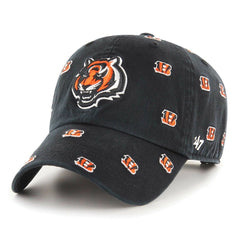 Cincinnati Bengals '47 Confetti Clean Up Adjustable Hat - Black Hats