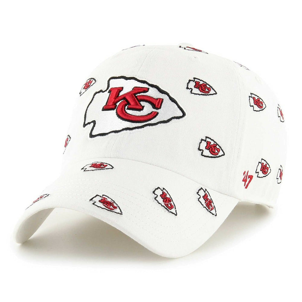 Kansas City Chiefs '47 Confetti Clean Up Adjustable Hat - White Hats