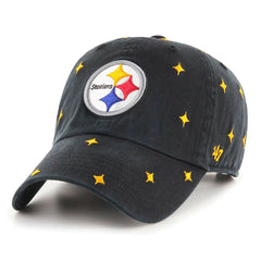 Pittsburgh Steelers '47 Confetti Clean Up Adjustable Hat - Black Hats