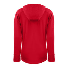 Cincinnati Reds Cutter & Buck Women's Daybreak Eco Recycled Half-Zip Hoodie - Red Hoodies