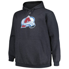 Nathan MacKinnon Colorado Avalanche Profile Big & Tall Name & Number Pullover Hoodie - Charcoal | US 200464397