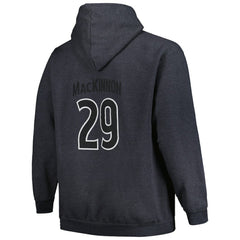 Nathan MacKinnon Colorado Avalanche Profile Big & Tall Name & Number Pullover Hoodie - Charcoal | US 200464397