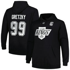 Wayne Gretzky Los Angeles Kings Mitchell & Ness Name & Number Pullover Hoodie - Black | US 200464405