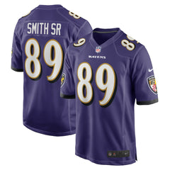 Steve Smith Sr. Baltimore Ravens Retired Player Game Jersey - Purple Jerseys