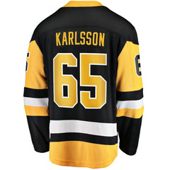 Erik Karlsson Pittsburgh Penguins Fanatics Home Breakaway Jersey - Black | US 200479093