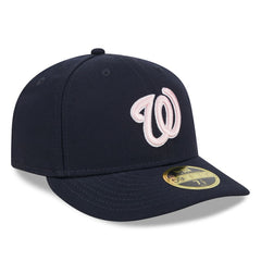 New Era Washington Nationals Navy 2024 Mother's Day Low Profile 59FIFTY Fitted Hat Hats
