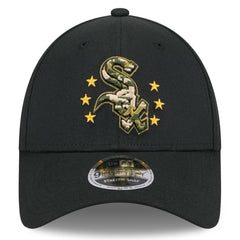Chicago White Sox New Era 2024 Armed Forces Day 9FORTY Adjustable Hat - Black Hats