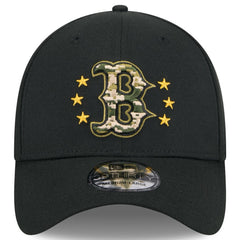 Boston Red Sox New Era 2024 Armed Forces Day 39THIRTY Flex Hat - Black Hats