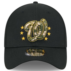 Washington Nationals New Era 2024 Armed Forces Day 39THIRTY Flex Hat - Black Hats