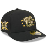Washington Nationals New Era 2024 Armed Forces Day Low Profile 59FIFTY Fitted Hat - Black Hats