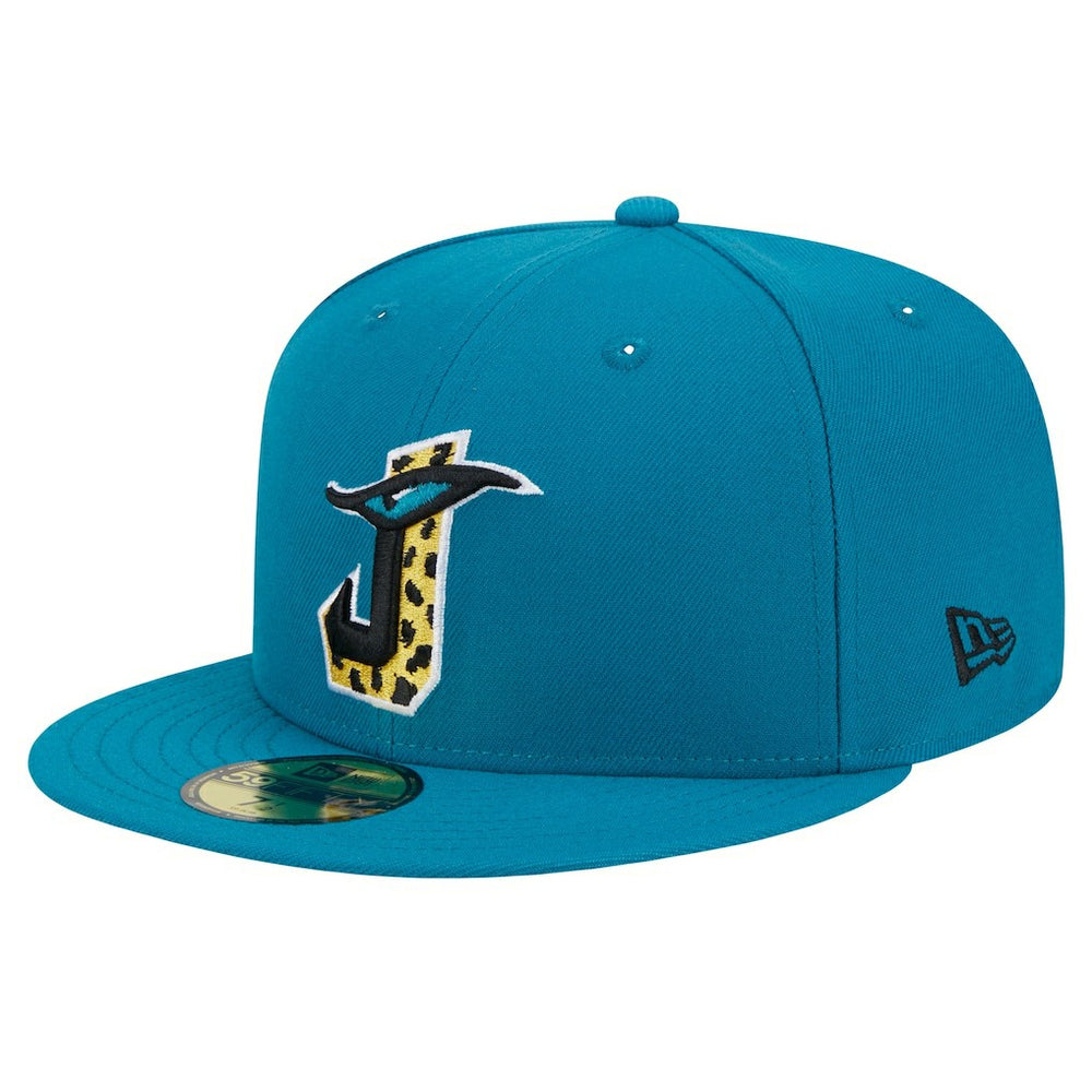 Jacksonville Jaguars New Era City Originals 59FIFTY Fitted Hat - Teal Hats