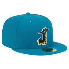 Jacksonville Jaguars New Era City Originals 59FIFTY Fitted Hat - Teal Hats