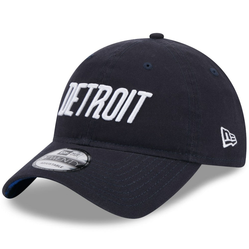 Detroit Tigers New Era 2024 City Connect 9TWENTY Adjustable Hat - Navy Hats