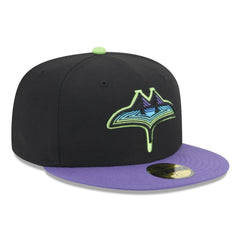 Tampa Bay Rays New Era 2024 City Connect 59FIFTY Fitted Hat - Black Hats