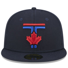 Toronto Blue Jays New Era 2024 City Connect 59FIFTY Fitted Hat - Navy Hats