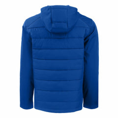 Los Angeles Dodgers Cutter & Buck Evoke Hybrid Eco Softshell Recycled Full-Zip Hoodie - Royal Hoodies
