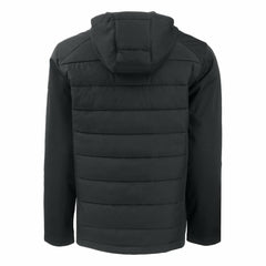 San Francisco Giants Cutter & Buck Evoke Hybrid Eco Softshell Recycled Full-Zip Hoodie - Black Hoodies