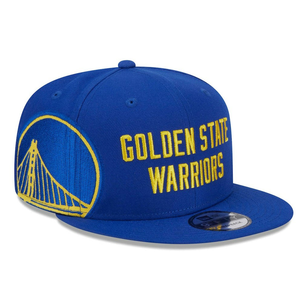 Golden State Warriors Side Logo 9FIFTY Snapback Hat Royal - New Era
