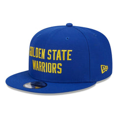 Golden State Warriors Side Logo 9FIFTY Snapback Hat Royal - New Era