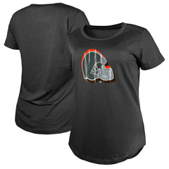 Cleveland Browns New Era Women's 2024 NFL Draft T-Shirt - Charcoal T-shirts