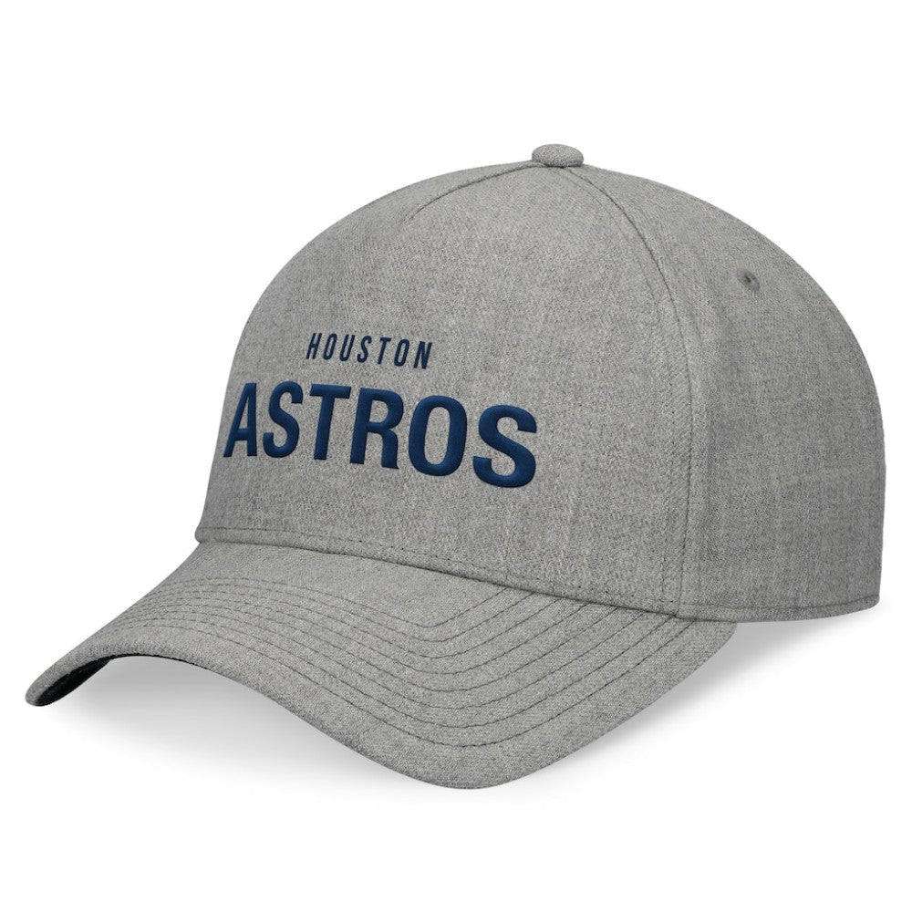 Houston Astros Fanatics Elements A-Frame Structured Adjustable Hat - Heather Gray Hats