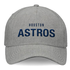 Houston Astros Fanatics Elements A-Frame Structured Adjustable Hat - Heather Gray Hats