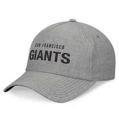 San Francisco Giants Fanatics Elements A-Frame Structured Adjustable Hat - Heather Gray Hats