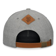 San Francisco Giants Fanatics Elements A-Frame Structured Adjustable Hat - Heather Gray Hats