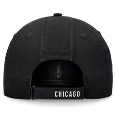 Chicago White Sox Fanatics Front Office Ripstop Unstructured Adjustable Hat - Black Hats