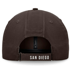 San Diego Padres Fanatics Front Office Ripstop Unstructured Adjustable Hat - Brown Hats
