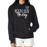 Los Angeles Kings G-III 4Her by Carl Banks Women's Team Sport Tri-Blend Fleece Hoodie - Black | US 200497121