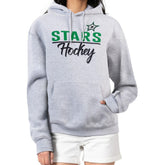 Dallas Stars G-III 4Her by Carl Banks Women's Team Sport Tri-Blend Fleece Hoodie - Heather Gray | US 200497139