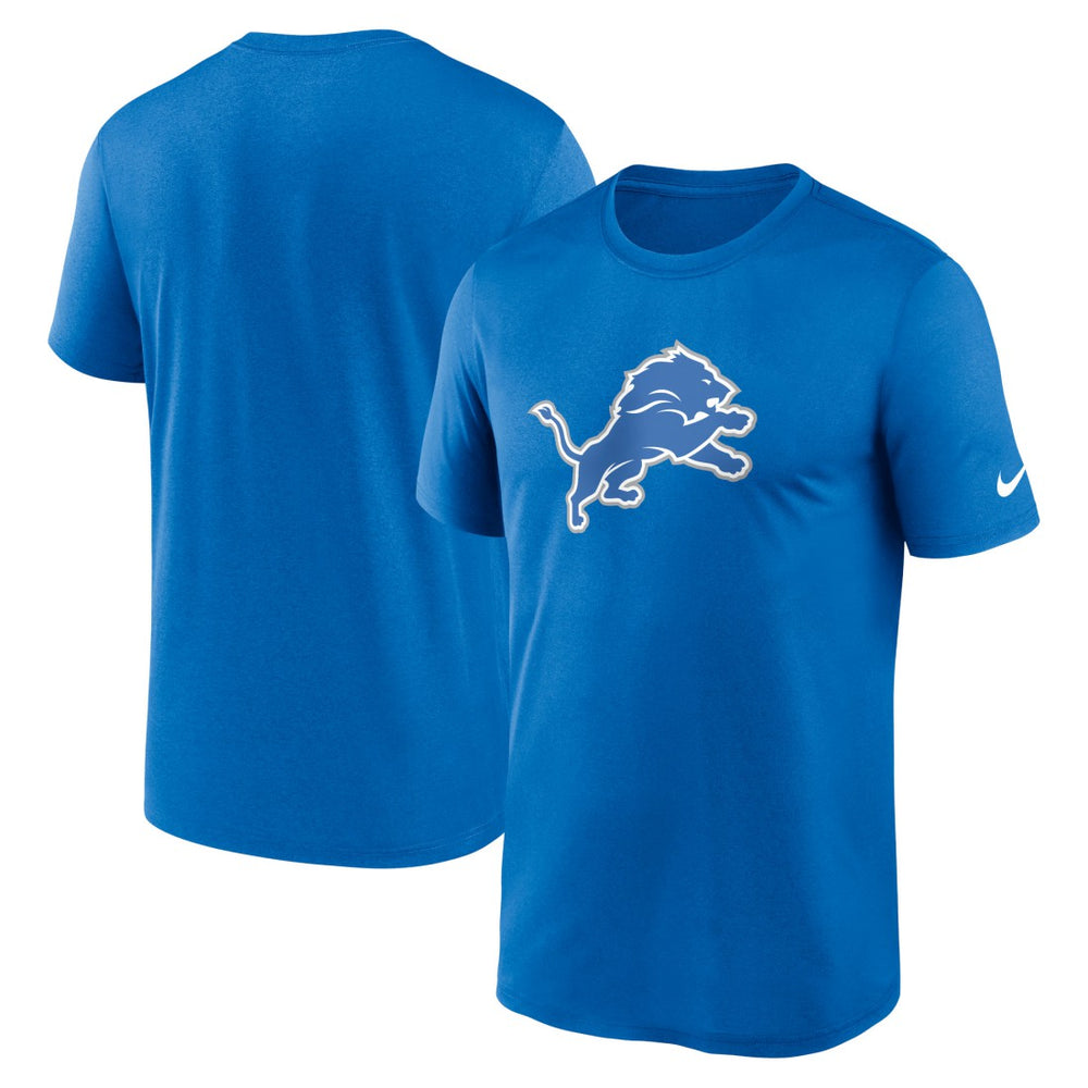 Detroit Lions Primetime Legend Logo Performance T-Shirt - Blue T-shirts