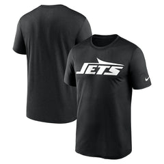 New York Jets Primetime Legend Logo Performance T-Shirt - Black T-shirts