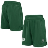 New York Jets 2024 Sideline Performance Mesh Shorts - Green Shorts