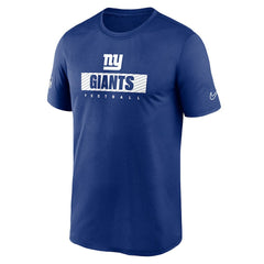 New York Giants Sideline Legend Performance T-Shirt - Royal T-shirts