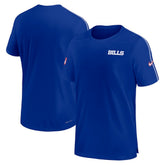 Buffalo Bills 2024 Sideline Coach UV Performance T-Shirt - Royal T-shirts